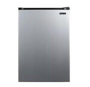 Magic Chef 4.4 cu. ft. Mini Fridge in Stainless Steel Look without Freezer