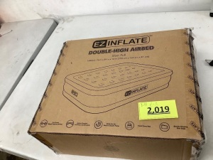 EZ Inflate Double High Airbed Size Full