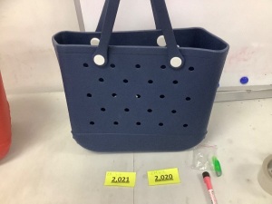 Navy Blue Tote Bag