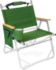 Homevative Lightweight Camping & Events Chair, Olive Green