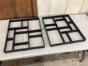 Lot of (2) Pavement Molds 