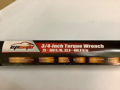 3/4 inch torque wrench 