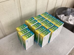 Lot of (18) Athphy Disposable Nitrile Gloves, XL 