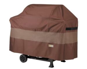 Duck Covers Ultimate 59 in. W x 27 in. D x 42 in. H BBQ Grill Cover in Mocha Cappuccino