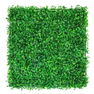 VEVOR Artificial Boxwood Hedge Wall Panels, 20" X 20", 6 pcs