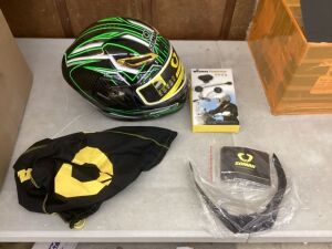 Full Face Motorcycle Helmet with Wireless Earphone