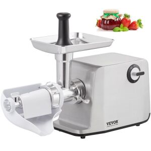 VEVOR 700W 100 LBS/H Electric Food Strainer and Sauce Maker with Reverse Function 