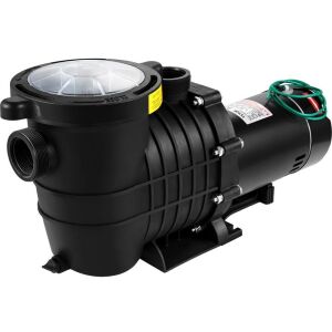 VEVOR Swimming Pool Pump, 1HP 110V 5544GPH Powerful Self-priming Up to 36ft Head Lift, for In/Above Ground Pool Water Circulation, w/ Strainer Basket and 2pcs 1-1/2'' NPT Connectors, UL Certified