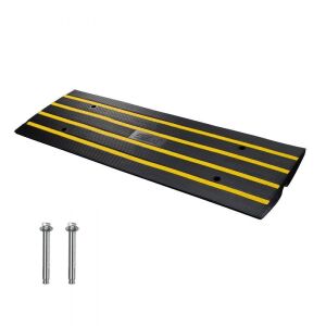 VEVOR Rubber Driveway Ramp 2.6" Rise 15 tons Capacity Threshold 