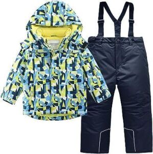 Hiheart Kids Snowsuit Winter Ski Jacket and Pants Set 8-9