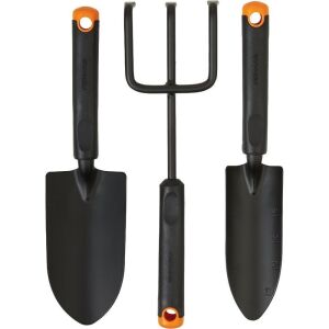 Fiskars Steel Garden Tool Set, 3 Pc