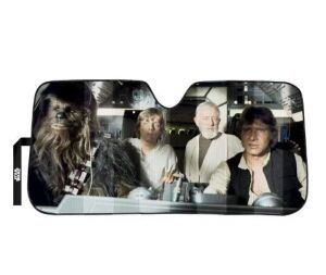 Plasticolor Star Wars Millennium Falcon Accordion Windshield Sunshade