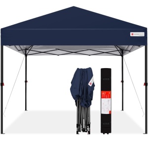 One-Person Setup Instant Pop Up Canopy w/ Wheeled Bag