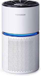 POMORON MJ003H Air Purifiers for Home Large Room Up To 620ft², H13 True HEPA Air Purifier Air Filter Remove 99.97% Dust Pollen Smoke Odors Allergies Air