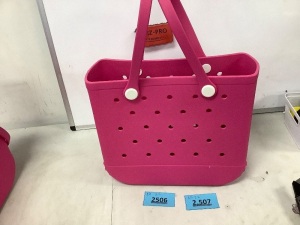 Pink Tote Bag