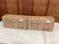 Lot of (2) Dayette Desk HEPA Air Purifier&nbsp;