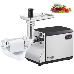 VEVOR 400W 100 LBS/H Electric Food Strainer and Sauce Maker with Reverse Function 