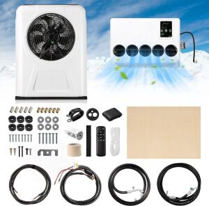 NEKPOKKA 12V DC Electric Air Conditioner for Vehicles