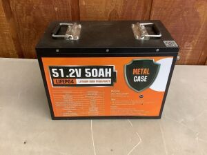 LiFePO4 48V 50Ah Lithium Iron Phosphate Battery