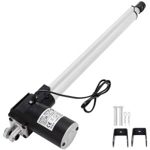 VEVOR 16 Inch Stroke Electric Actuators DC 12V with Mounting Bracket Heavy Duty 6000N/1320LB 