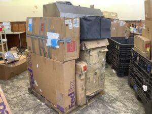 Pallet of Uninspected E-Comm Return Items, Will Include Some Salvage 