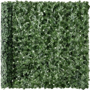 Outdoor Faux Ivy Privacy Screen Fence 96"X72" Inch