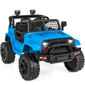 12V Kids Ride-On Truck Car w/ Parent Remote Control, Spring Suspension 39.25"(L) x 26"(W) x 26"(H)