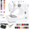 6V Portable Foot Pedal Sewing Machine w/ 12 Stitch Patterns&nbsp;