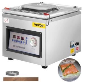 VEVOR DZ-260C Kitchen Food Chamber Vacuum Sealer, 110V 