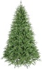 MAKEATREE 6.5FT Artificial Christmas Tree,Unlit Premium Hinged Spruce Artificial Christmas Tree 2121 Tips and Solid Metal Stand Easy to Assemble with Christmas Tree Stand (6.5FT 2121tips)