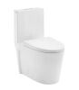 Swiss Madison St. Tropez 1-Piece 1.1/1.6 GPF Dual Flush Elongated Toilet in Glossy White, Seat Included