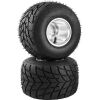 VEVOR Go Kart Tires and Rims 11"x 7.5" Rear, Fit Bolt Pattern 2.28 inch with 3 Holes for Go Kart, Drift Trike, Buggy