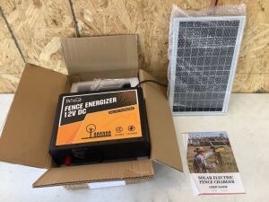 Solar Electric Fence Charger 