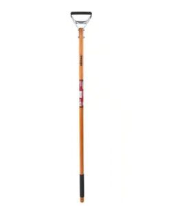 Husky 54 in. L Wood Handle Action Hoe With Grip - Handle is Bent 