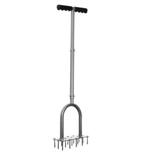 WaLensee 15 Iron Spikes T-Handle Lawn Aerator