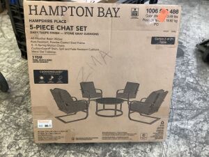 Hampton Bay Hampshire Place Patio Table - Table Only 