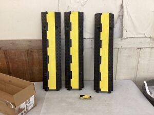 Lot of (3) Cable Protector Ramps 