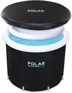 Polar Recovery Tub/Portable Ice Bath for Cold Water Therapy Training/Cold Plunge tub for Athletes - Adult Spa for Ice Baths and Soaking