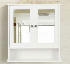 Wall Mounted Bathroom Mirror Medicine Cabinet