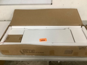 2 Door Spacesaver cabinet white