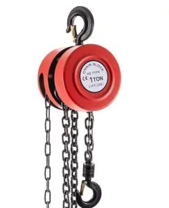 VEVOR 1-Ton Capacity Hand Chain Hoist 8 ft. Lift 