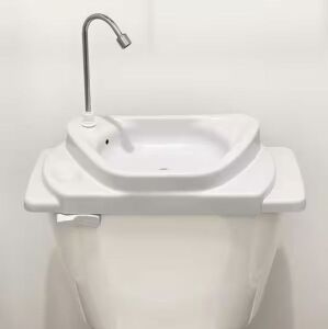 SINKOLOGY SinkPositive GreenFlow Toilet Tank Sink in Crisp White