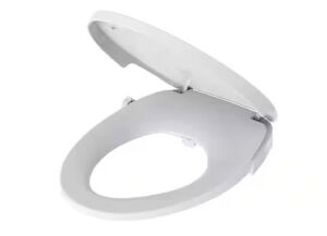 Glacier Bay Slim Non- Electric Bidet Seat for Elongated Toilets in White