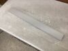 Hampton Bay 3 in. x 30 in. x 0.75 in. Wall Cabinet Filler in Sterling Gray - Chipped On One End 