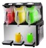 VEVOR 1014 oz. Triple Bowl Slushy Machine 1250W Automatic Clean 