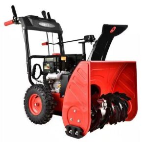 PowerSmart 24 in. Two-Stage Gas Snow Blower with Electric Start and LED Light and Heated Handles