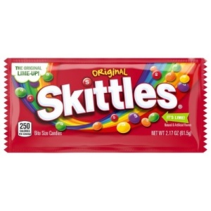 Box of Skittles Candies, Bite Size, Original 36 count