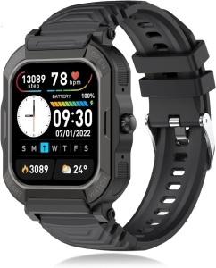 1.91'' Military Smart Watch for Men Phone Call (Dial/Receive) Smartwatch, Fitness Tracker, Compatible for Android iOS Phones, 113 Sport Modes Activity Health Monitor Notification/Reminder