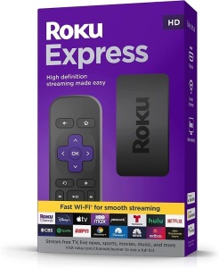 Roku Express HD Streaming Device w/ Remote