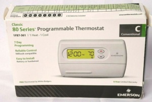 White Rodger 01F87 361 Wall Thermostat with Heat/ Cool Control NEW